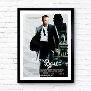 Casino Royale - James Bond - 007 - 2006 - Movie Poster - Film Poster - Cinema Poster - A1/A2/A3/A4/A5