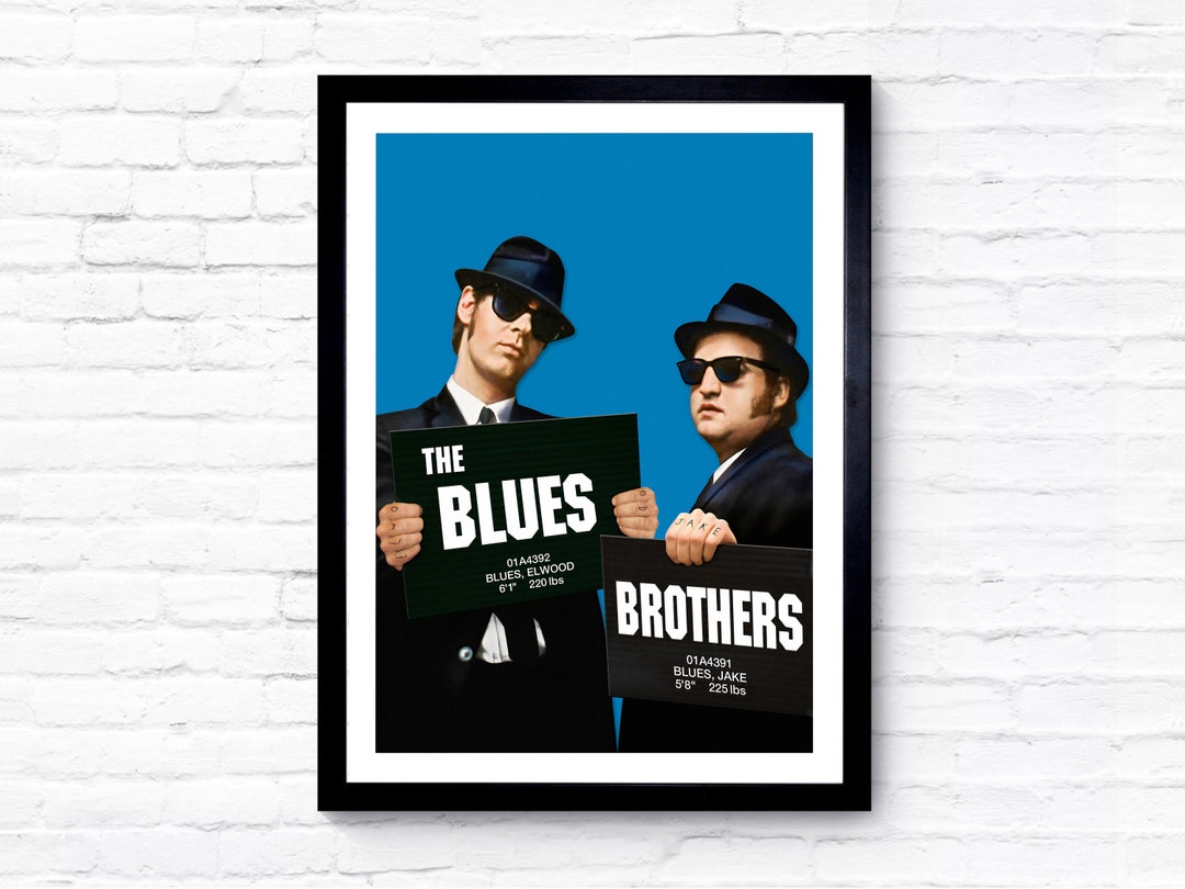 thumbnail image 2 of The Blues Brothers Movie Poster – Reproduction, USA Made – Perfect For Man Caves & Movie Rooms 2 of 6