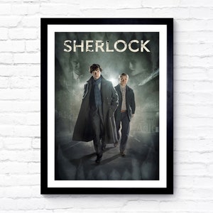 Sherlock - Sherlock Holmes - 2010 - TV Series - Movie Poster - Film Poster - Cinema Poster - A1/A2/A3/A4/A5