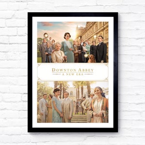 Downton Abbey : Une nouvelle ère - 2022 - Affiche de film - Affiche de film - Affiche de cinéma - A1/A2/A3/A4/A5