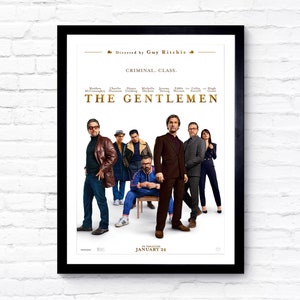 The Gentlemen - 2019 - Movie Poster - Film Poster - Cinema Poster - A1/A2/A3/A4/A5