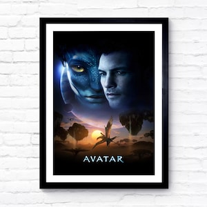 Avatar - 2009 - Movie Poster - Film Poster - Cinema Poster - A1/A2/A3/A4/A5