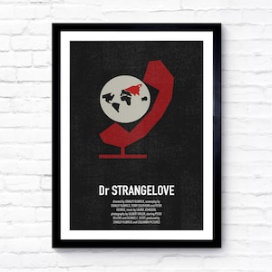 Dr. Strangelove or: How I Learned to Stop Worrying and Love the Bomb - 1964 - Movie Poster - Film Poster - Cinema Poster - A1/A2/A3/A4/A5
