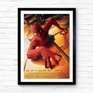 Spider-Man - 2002 - Movie Poster - Film Poster - Cinema Poster - A1/A2/A3/A4/A5