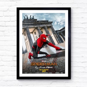 Spider-Man: Far From Home - 2019 - Movie Poster - Film Poster - Cinema Poster - A1/A2/A3/A4/A5