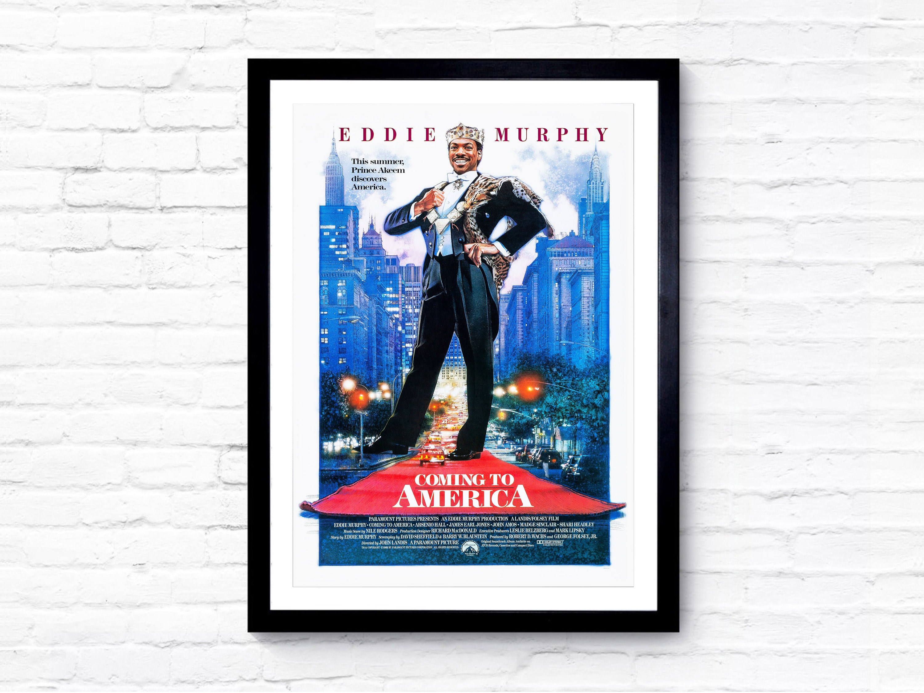 Poster Locandina - Coming To America - Il Principe Cerca Moglie - Foto 8