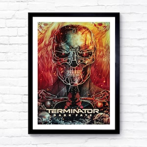 Terminator: Dark Fate - 2019 - Movie Poster - Film Poster - Cinema Poster - A1/A2/A3/A4/A5