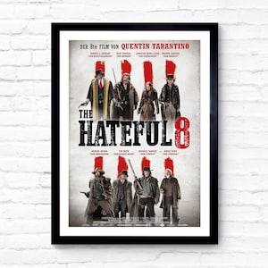 The Hateful Eight - 2015 - Filmposter - Filmposter - Kinoposter - A1/A2/A3/A4/A5