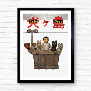 Isle of Dogs - 2018 - Movie Poster - Film Poster - Cinema Poster - A1/A2/A3/A4/A5