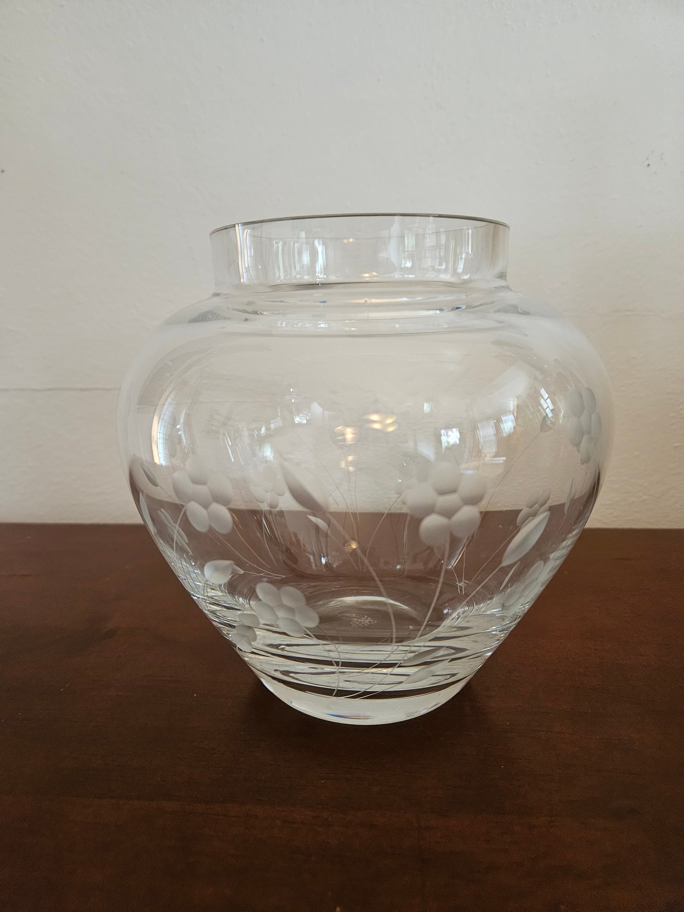 Lenox etched vase - Etsy 日本