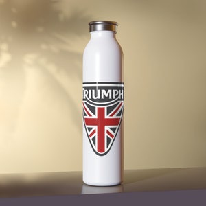 Botella de agua delgada para motocicleta Triumph