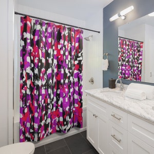 Miami Pattern Shower Curtains