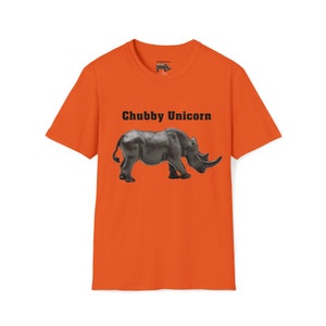 Chubby Unicorns Unite Unisex Softstyle T-Shirt