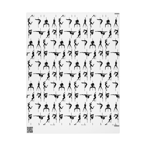 Stripper pole Wrapping Paper