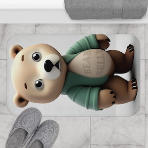 Bear Belly Bath Mat