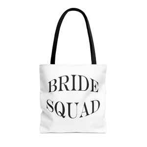 Bride Squad  Tote Bag Bachelorette Party