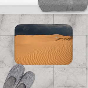Storm over the Desert Bath Mat