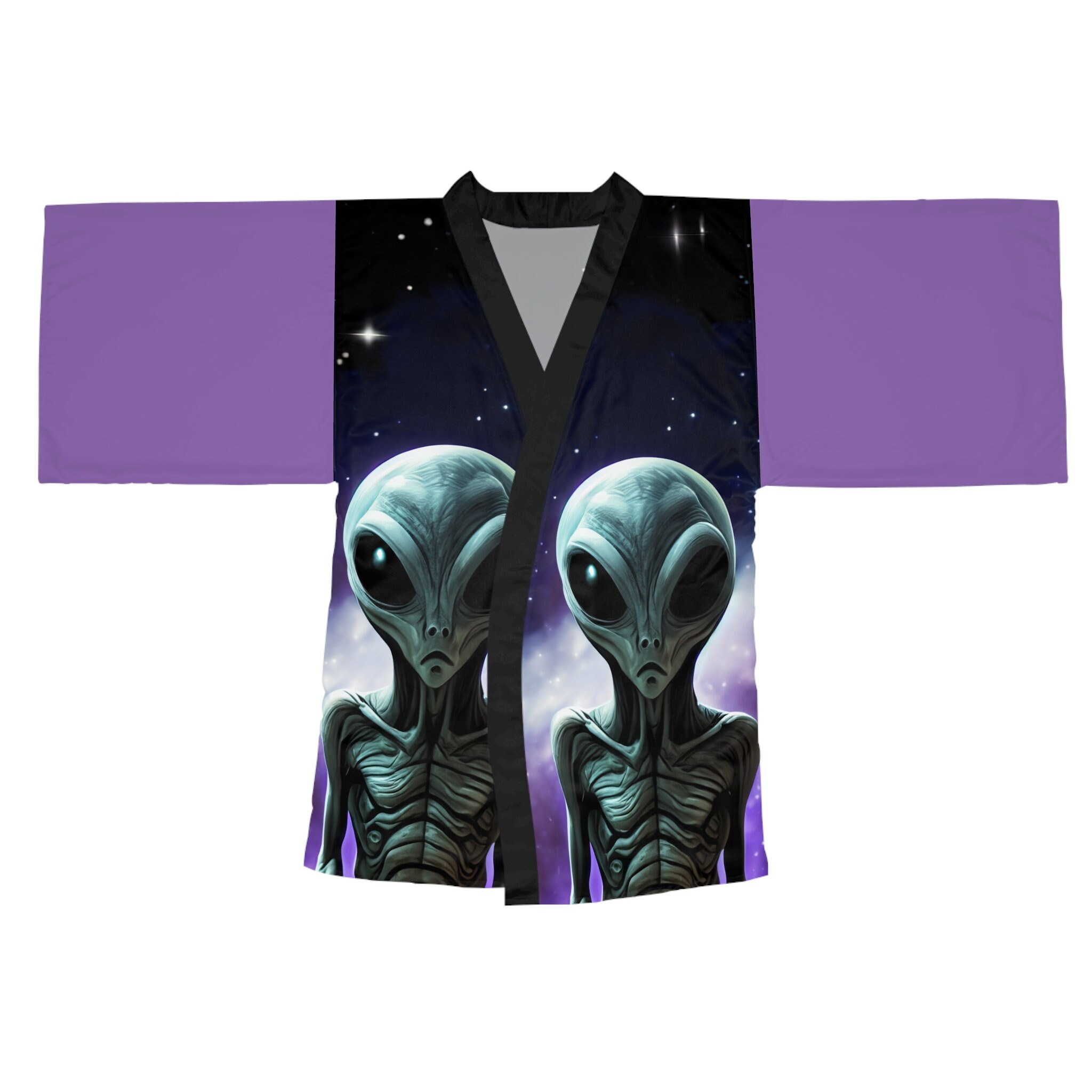 Alien Long Sleeve Kimono Robe - Etsy