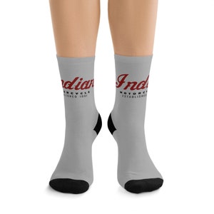 Indian Motorcycle Recycled Poly Socks