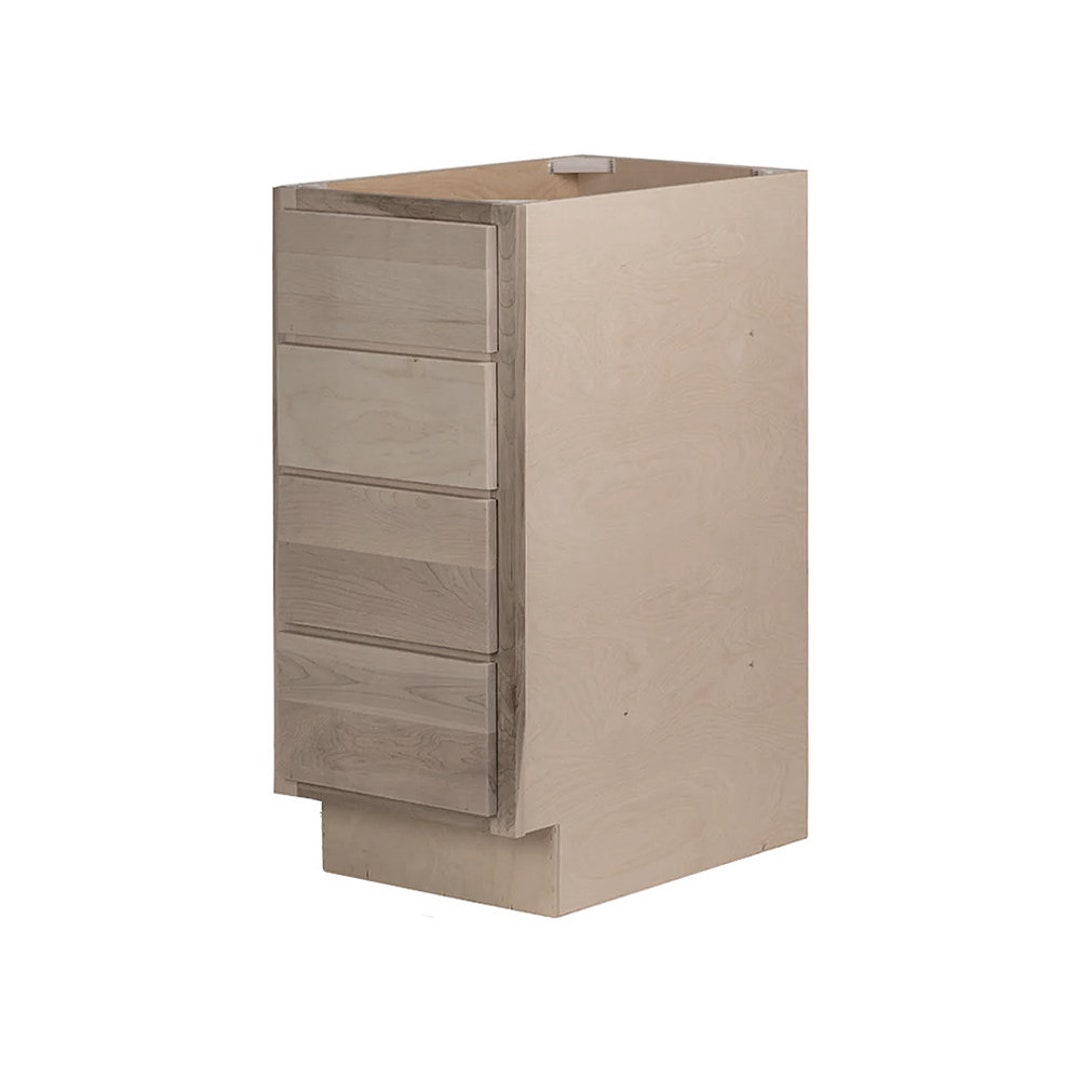 Unfinished Drawer Base W/ Four Drawers Readytoassemble RTA