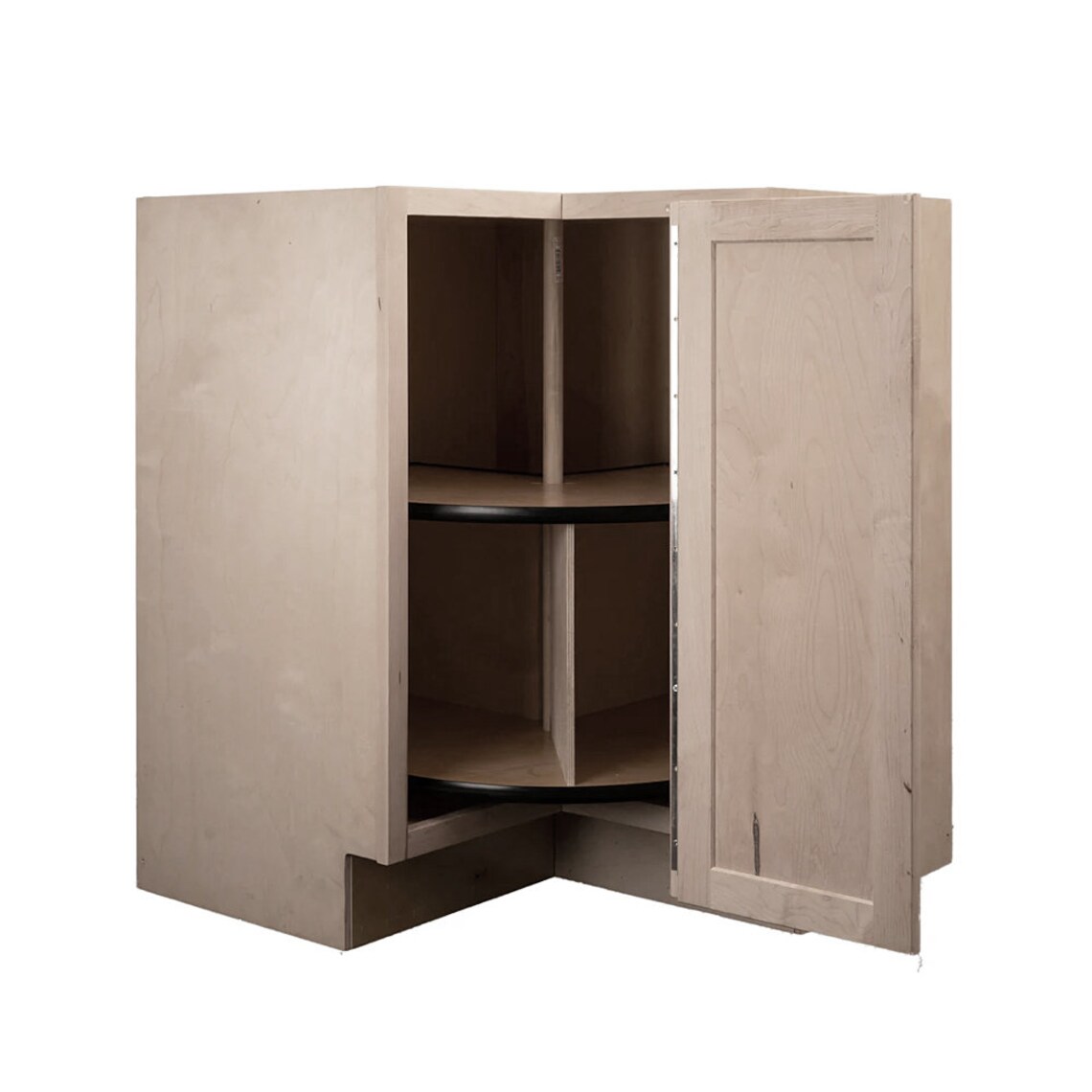 Unfinished Lazy Susan Corner Base Readytoassemble RTA Raw