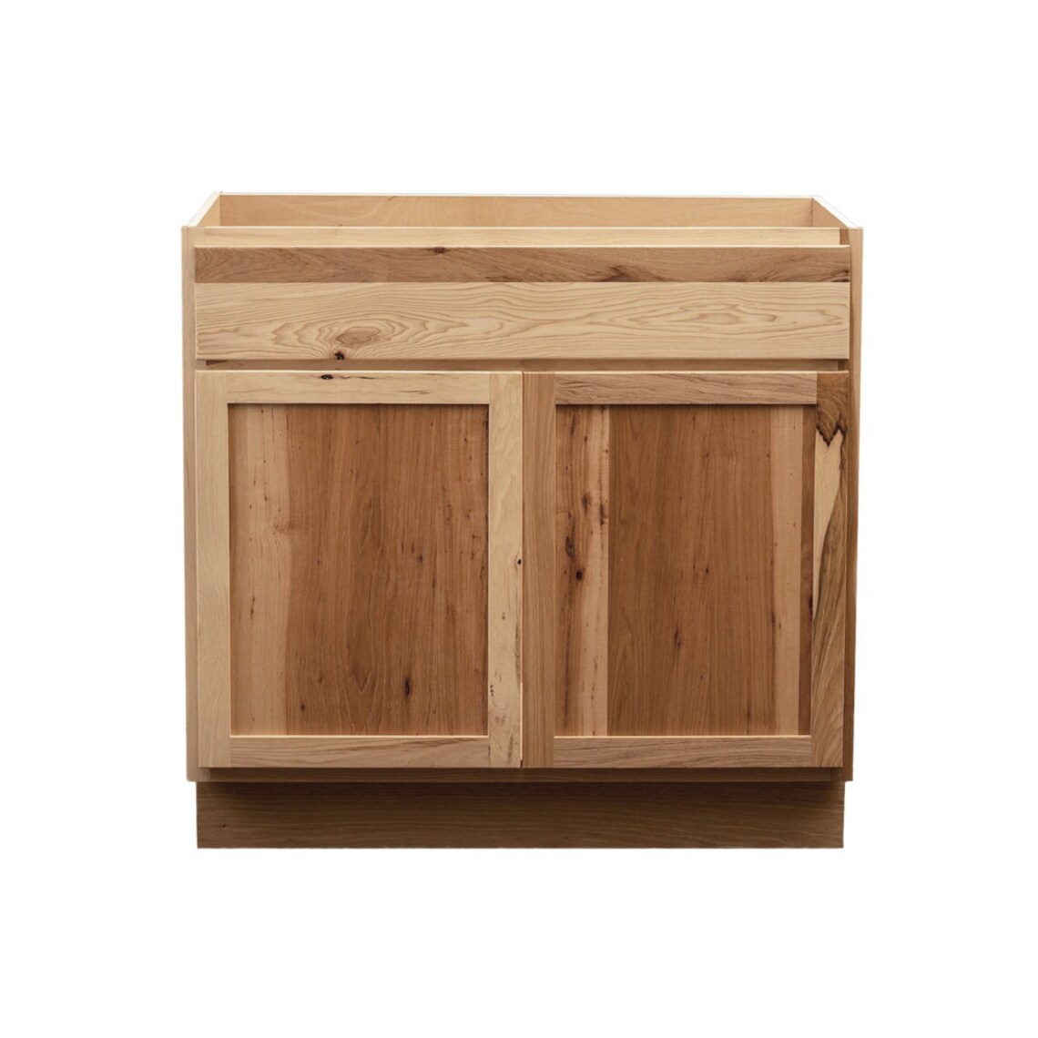 Rustic Hickory Bathroom Vanity Cabinets Ready-to-assemble RTA Rustic ...