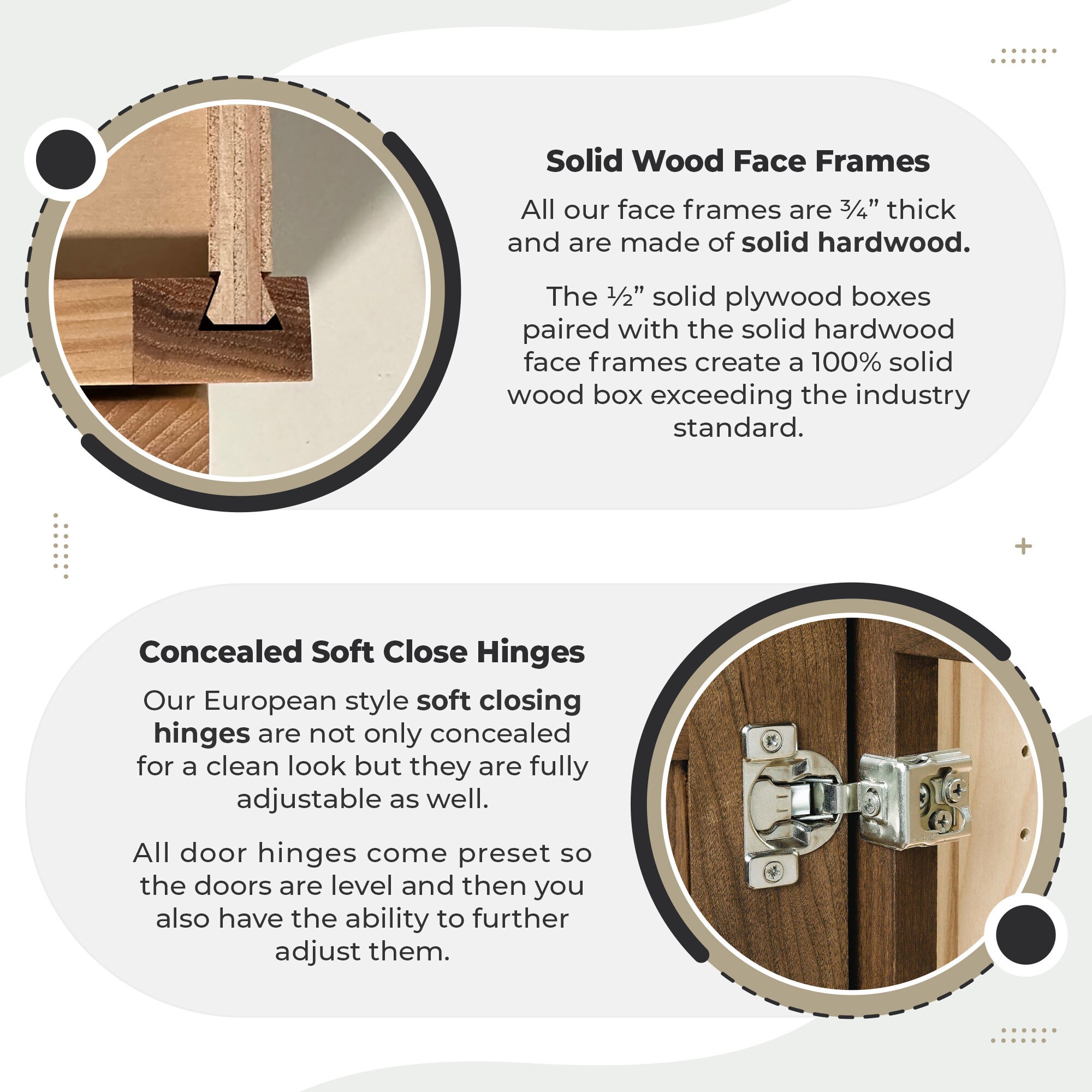 Unfinished Lazy Susan Corner Base Readytoassemble RTA Raw Maple DIY