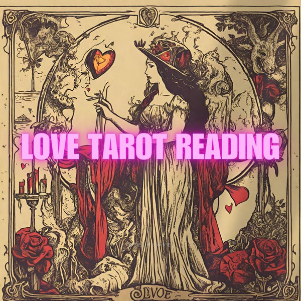 LOVE TAROT LESUNG - Schalte Ihre Fragen über Ihr Liebesleben frei.