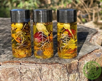 CERIDWELA'S LOVE ATTRACTION Elixir™, Handmade with Herbs, Essential Oils, Crystals, Love Spells, Passion, Romance, Love Potion Elixir