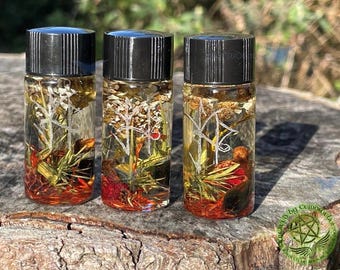 Burn the Bridge Banishment Oil – Handcrafted Ritual Anointing Elixir | Ceridwela® Witchcraft