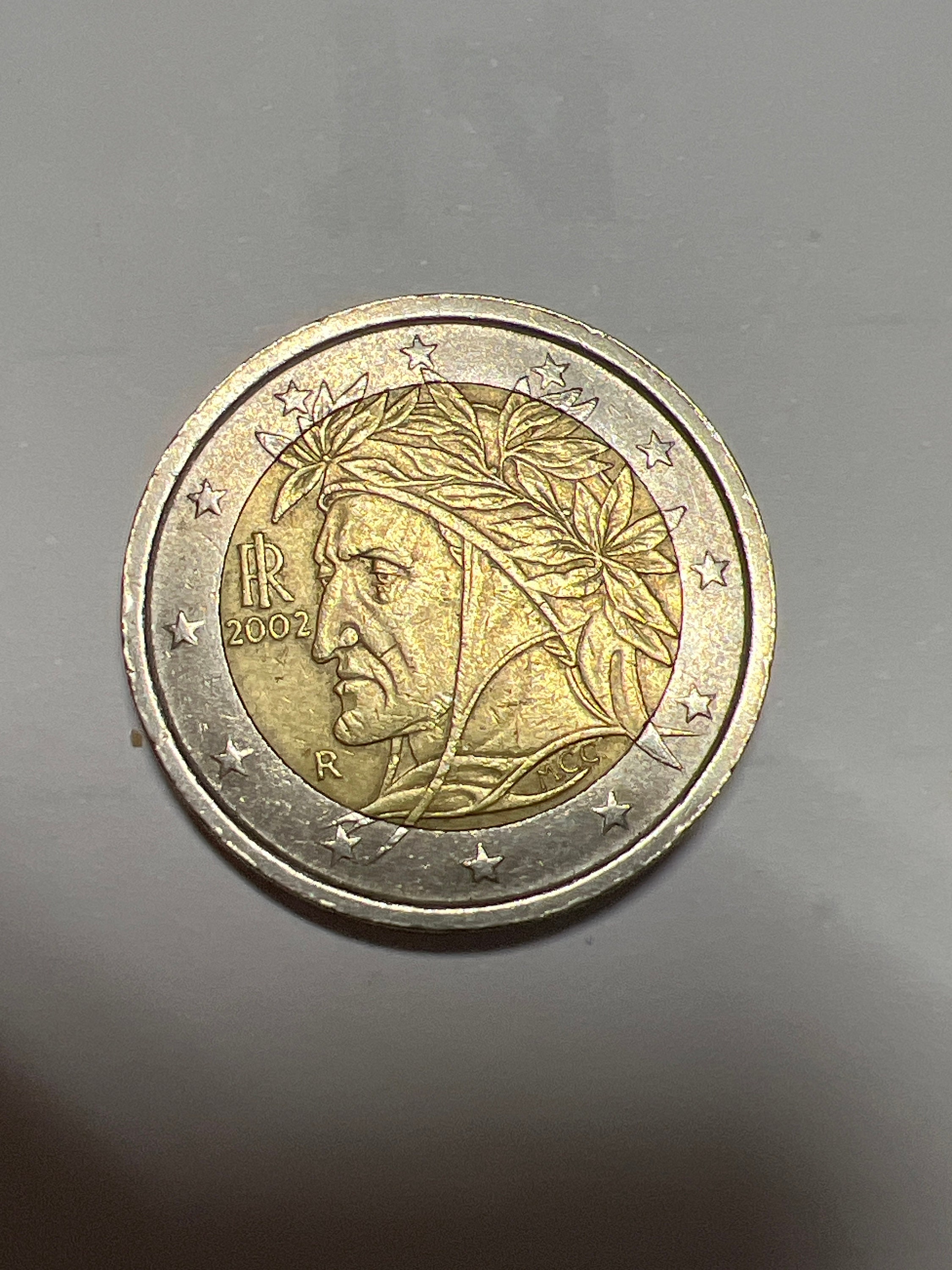 2 Euro Italy 2002 - Etsy