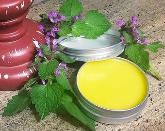 Ungüento de ortiga muerta morada – Ungüento orgánico artesanal de 57 g (2 oz)