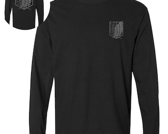 Anime Titan Long Sleeve Shirt