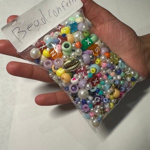 Bolsa de confeti de cuentas: haz tus propias pulseras