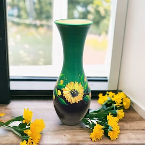 Tall Vase, Handmade Vases, Floor Vases, Ceramic vases, Sunflower Vase, Flower vases, Large Vases, New home gift, Spring Decor, Gifts for mom