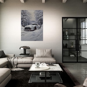 Nissan R35 Snowscape - Winter Wonderland Car