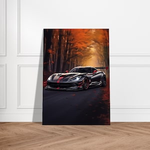Dodge Viper ACR Poster - High-Quality Automotive Wall Art