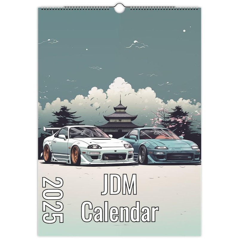Car Desk Calendar 2025 