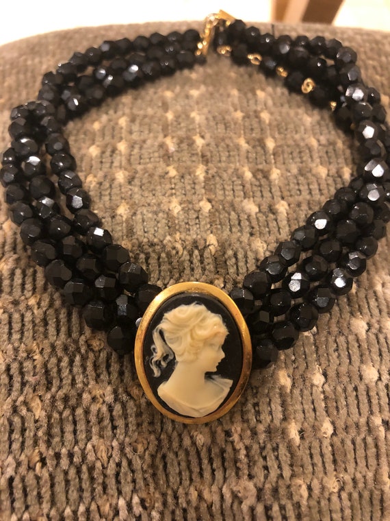 Cameo Chocker Necklace