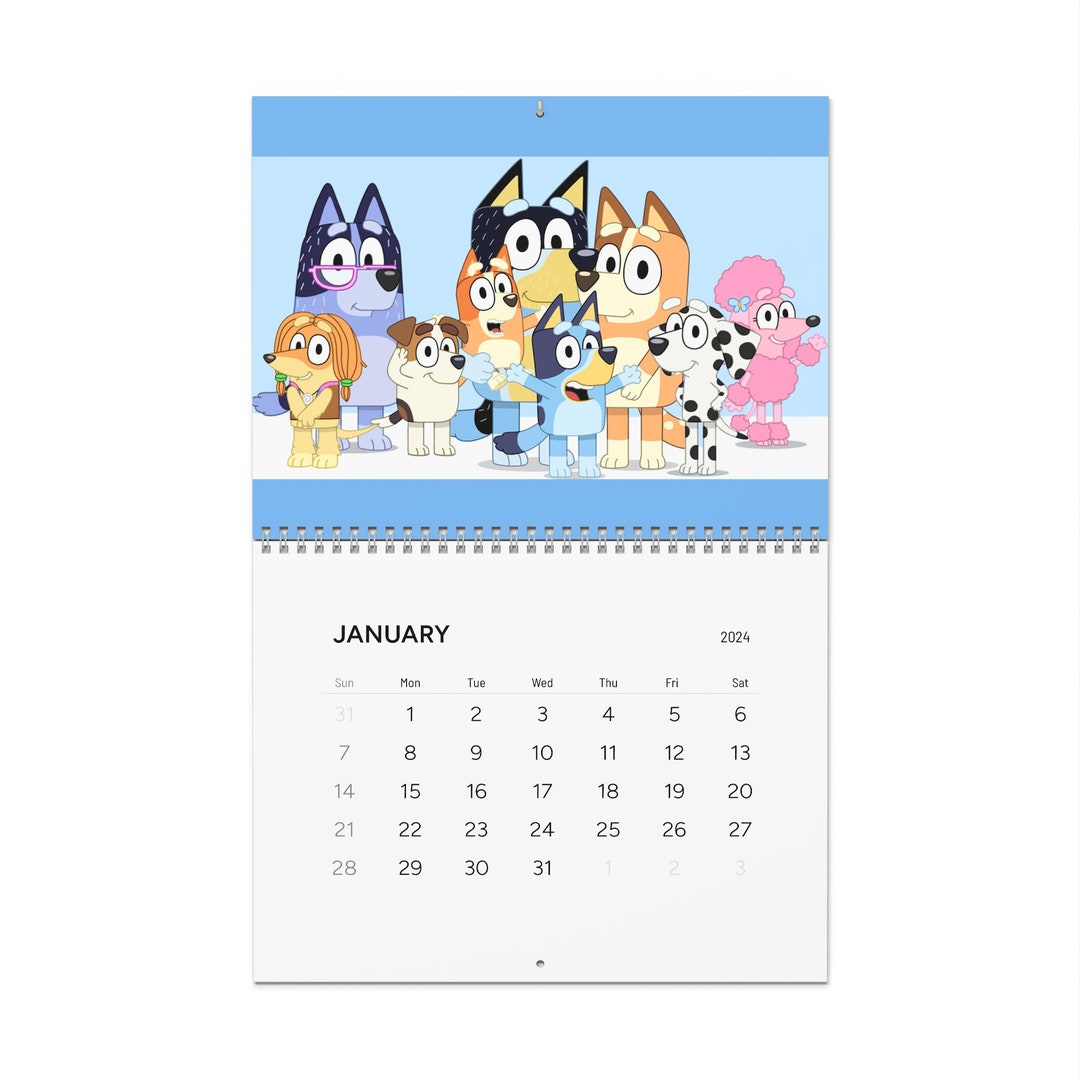 Bluey Chocolate Advent Calendar 2024 Ebony