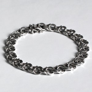 Vintage Bismarck Silver Bracelet by Guldvaru Aktiebolag Sweden