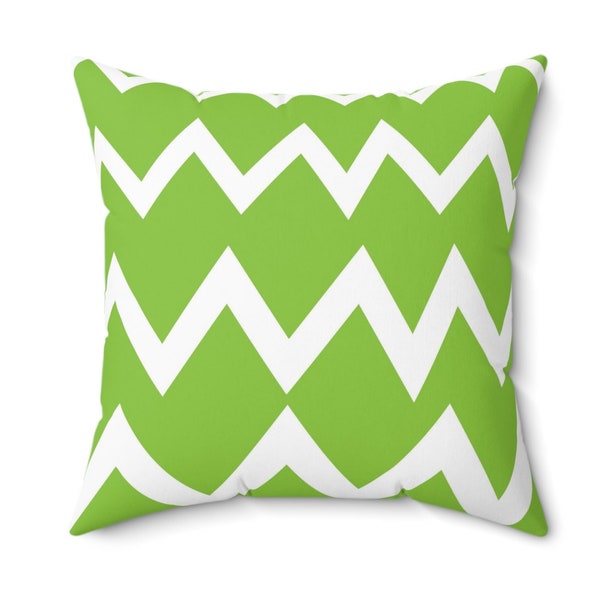 Zigzag Square Throw Pillow, Kids Room Decor, Nursery Decor, Throw Pillow,Colorful Pillow