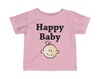 Happy Baby Baby Peuter T-shirt, Baby T-shirt, Baby T-shirt, Peuter T-shirt