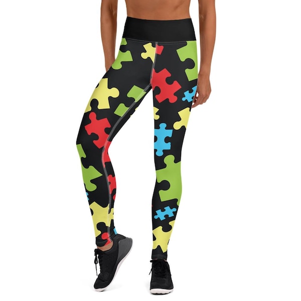 Pattern Print Sudoku Women Leggings