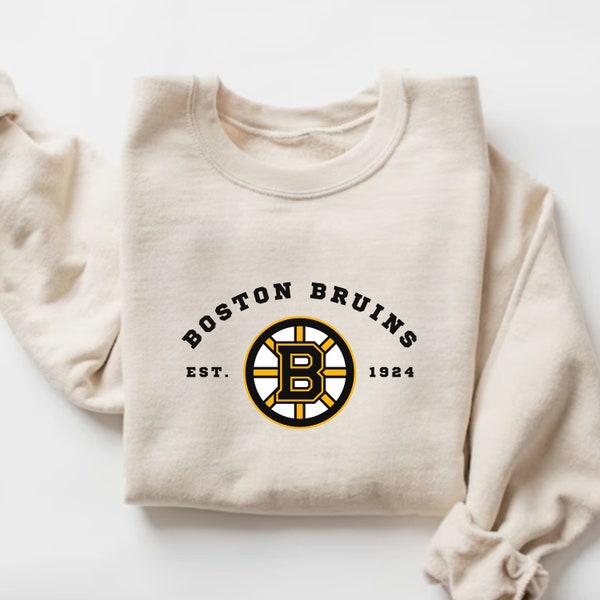 Boston Hockey Shirt, Boston Hockey Sweatshirt, Boston Hockey Crewneck, Boston B Hockey Gift, Boston B Hockey Tshirt, Hockey B Hockey Shirt