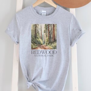 Redwood National Parks Crewneck Park Ranger Mountain Sweatshirt Retro ...