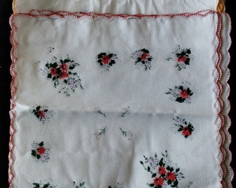 Floral Print 100% Cotton Ladies Handkerchiefs - Many styles to choose from. See pictures to make your selection.