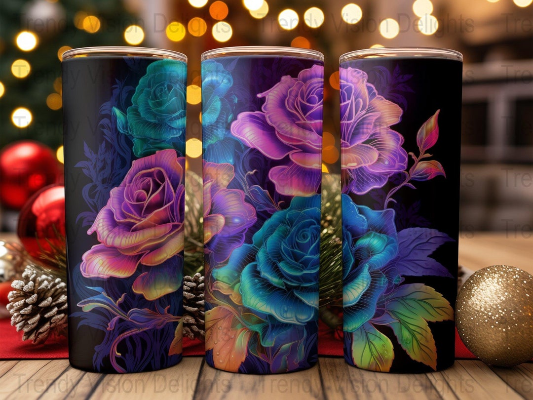 Vibrant Rose Bouquet Delight -instant Digital Floral Art Download - Etsy