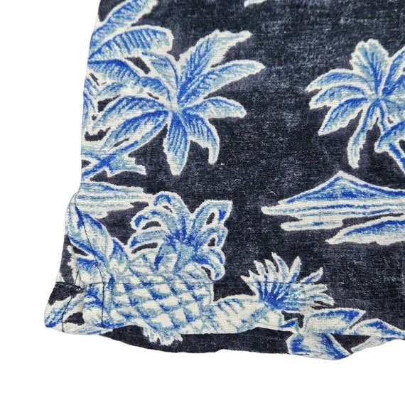 Batik Bay Vintage Hawaiian Button Up Short Sleeve… - image 8
