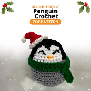 Crochet Penguin, Amigurumi Penguin, Crochet PDF Patterning, PenguinCrochet, Xmas CrochetPattern, Amigurumi Cuteness, Amigurumi Downloaded
